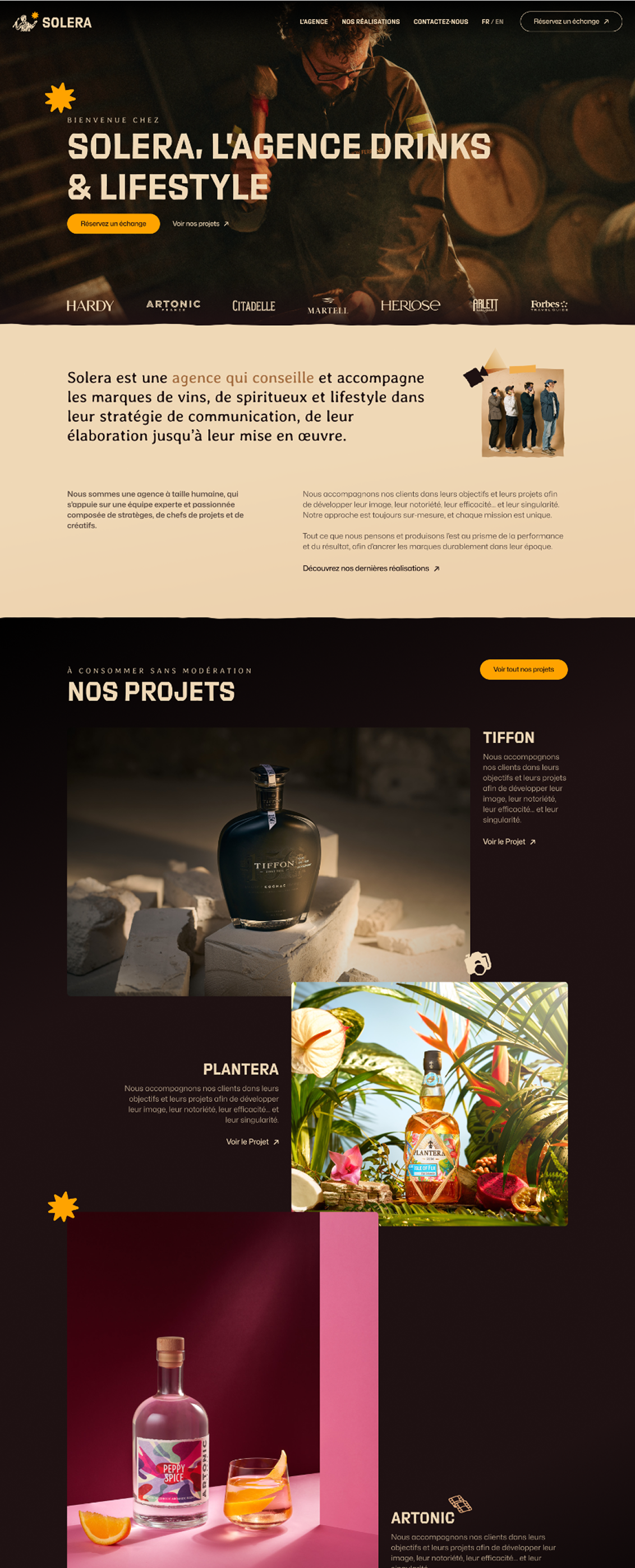 Nouveau site Solera — vue complète