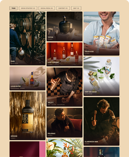 Solera — page Projets